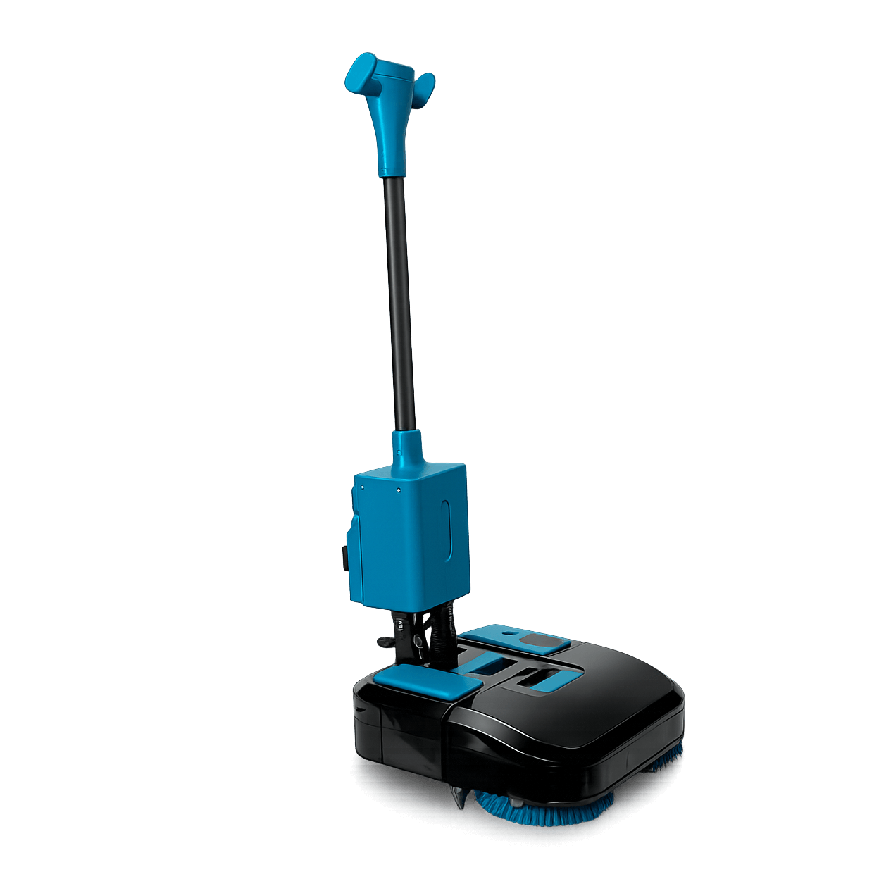 Industrial Floor Scrubber - Front View