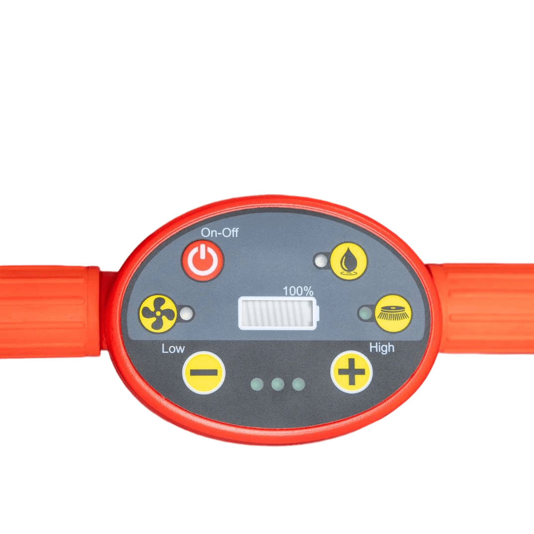 Industrial Floor Scrubber - Detail View