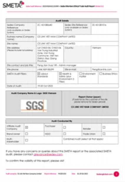 Quality Award Certificate