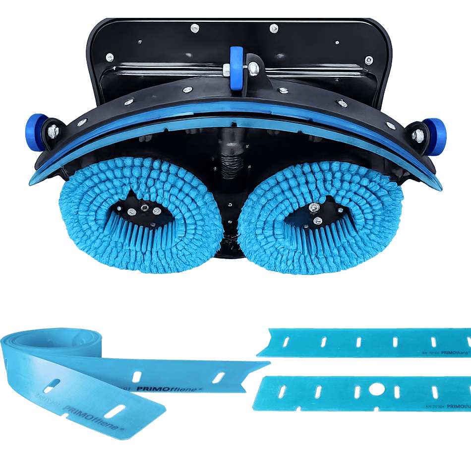 Industrial Floor Scrubber - Detail View