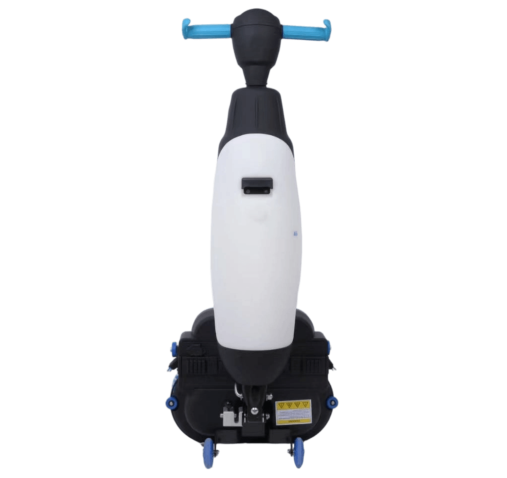 Industrial Floor Scrubber - Side View